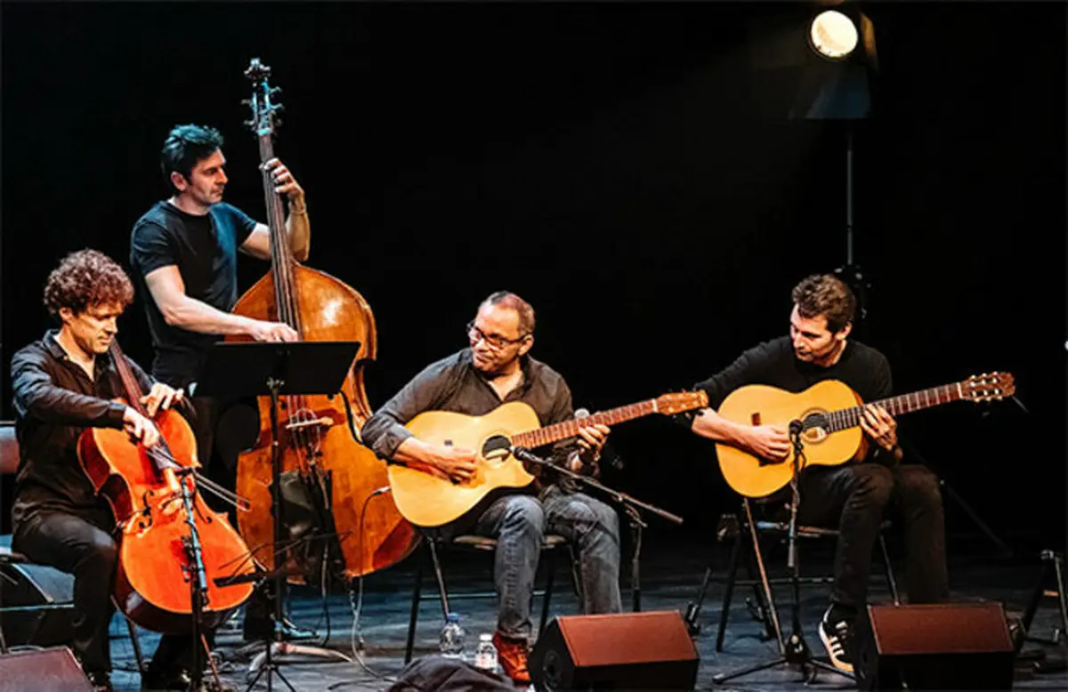 Loco Cello featuring Biréli Lagène - Jazz manouche