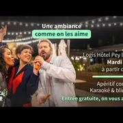 Logis Hôtel musical tour : karaoké et blind test
