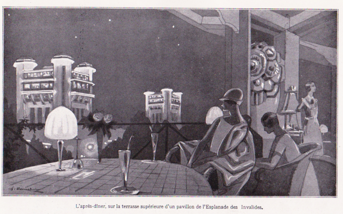 Fontaines lumineuses Paul Poiret - L'Illustration 1925