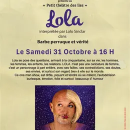 Lolo Sinclar dans Barbe, perruque et vérité