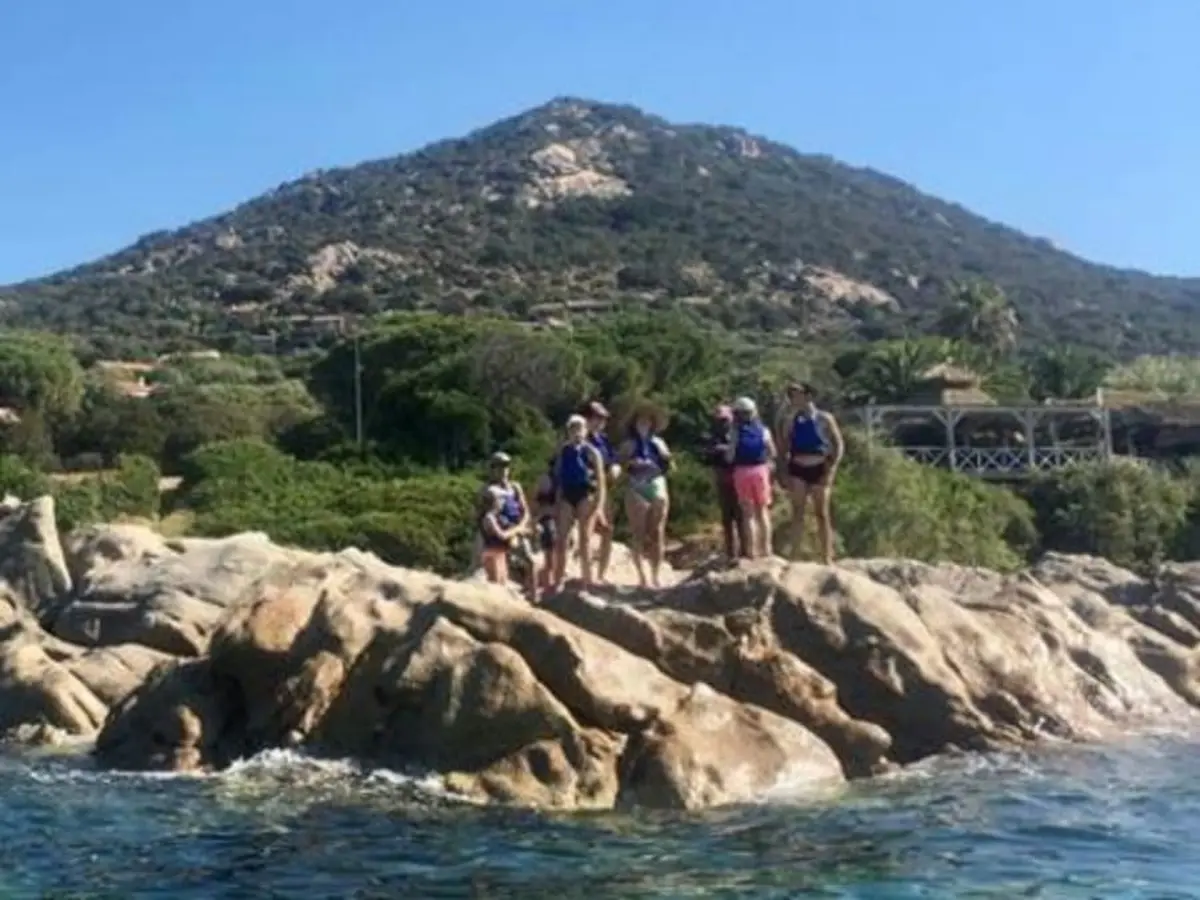 Longe côte à Abbartello en Corse