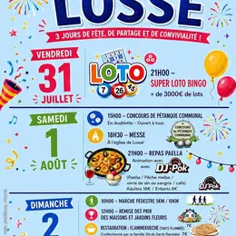Losse en fête