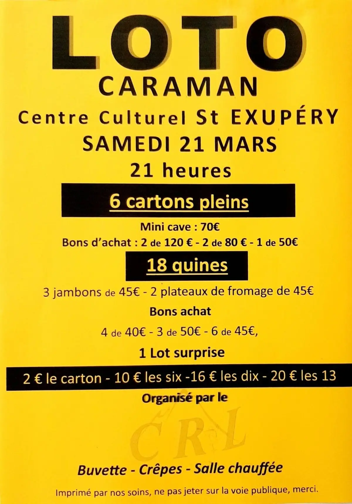 Loto à Caraman