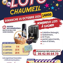 Loto à Chaumeil