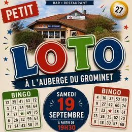 Loto à l'auberge du Grominet