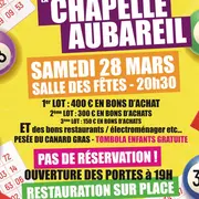 Loto à la Chapelle Aubareil