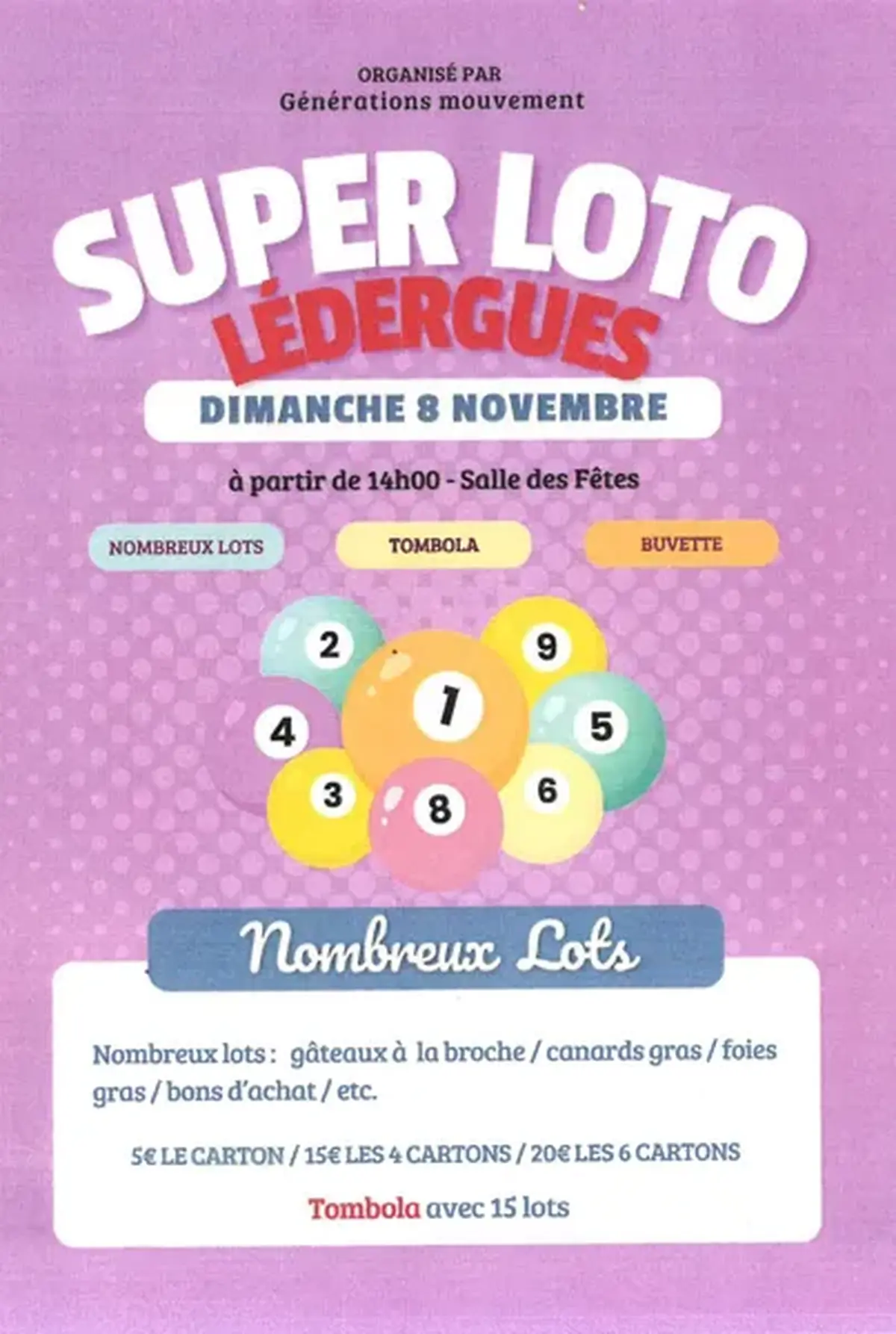 Loto à Lédergues
