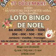 Loto bingo de noël