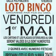 Loto Bingo du FCA du GMA
