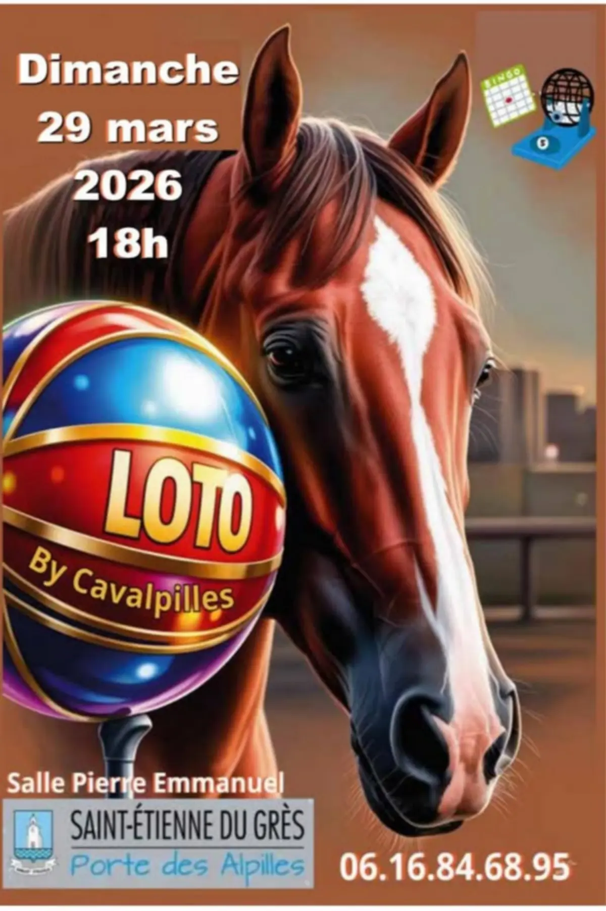 Loto Centre Équestre des Alpilles à St. Etienne du Grès