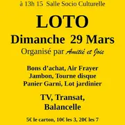 Loto d'amitié et joie