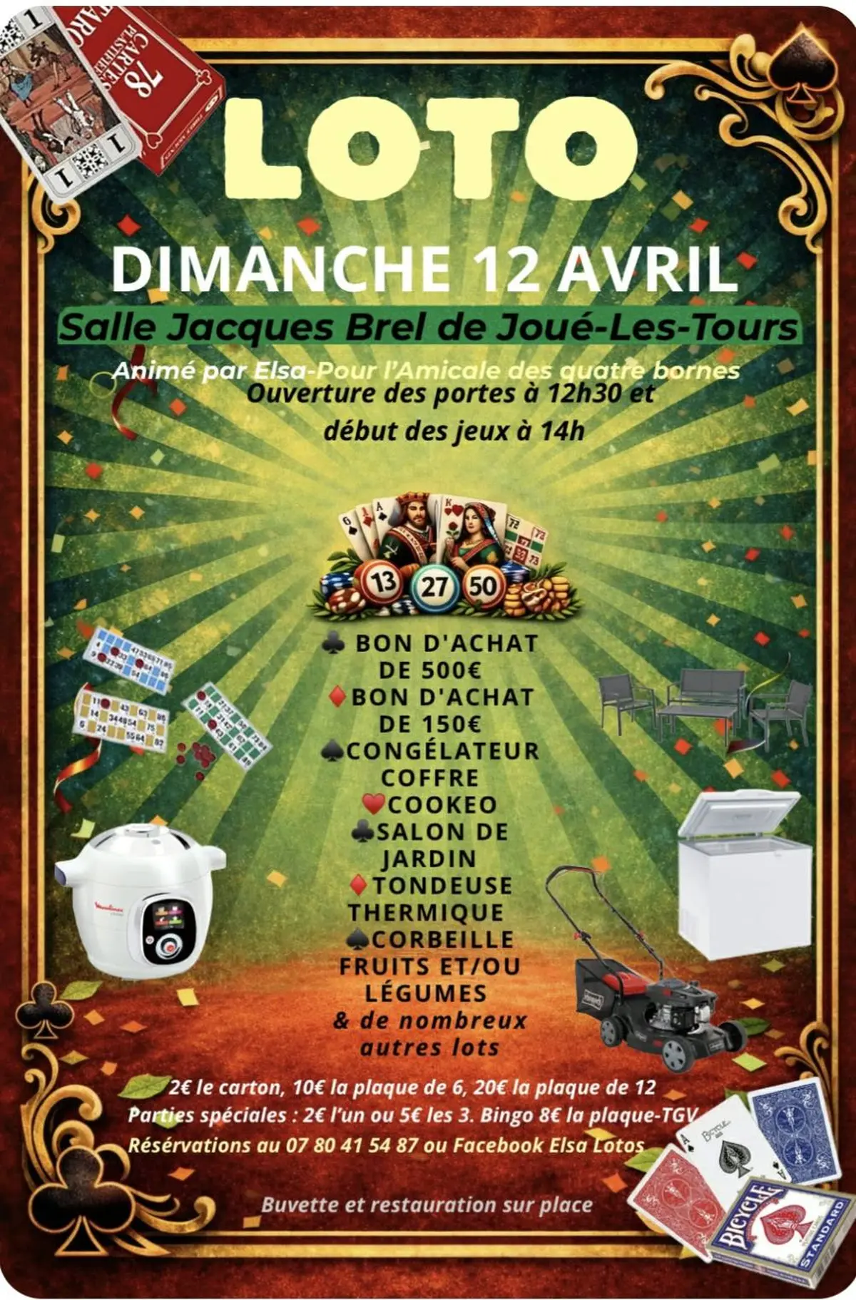 Loto de l'Amicale des 4 Bornes