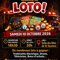 Loto de l'Amicale des Pompiers de St-Laurent