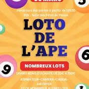 Loto de l'APE pour l'école de Pissos