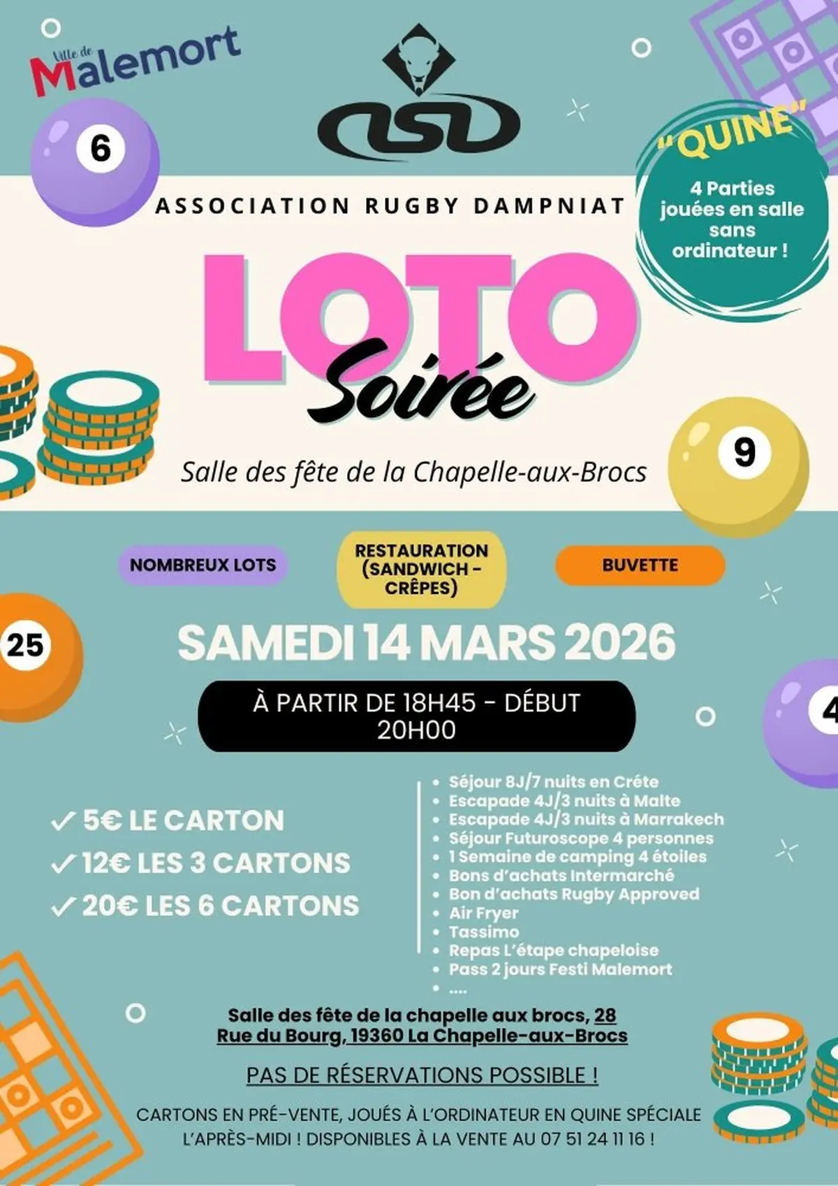 Loto de L'ASD