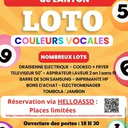 Loto de l'association Couleurs Vocales