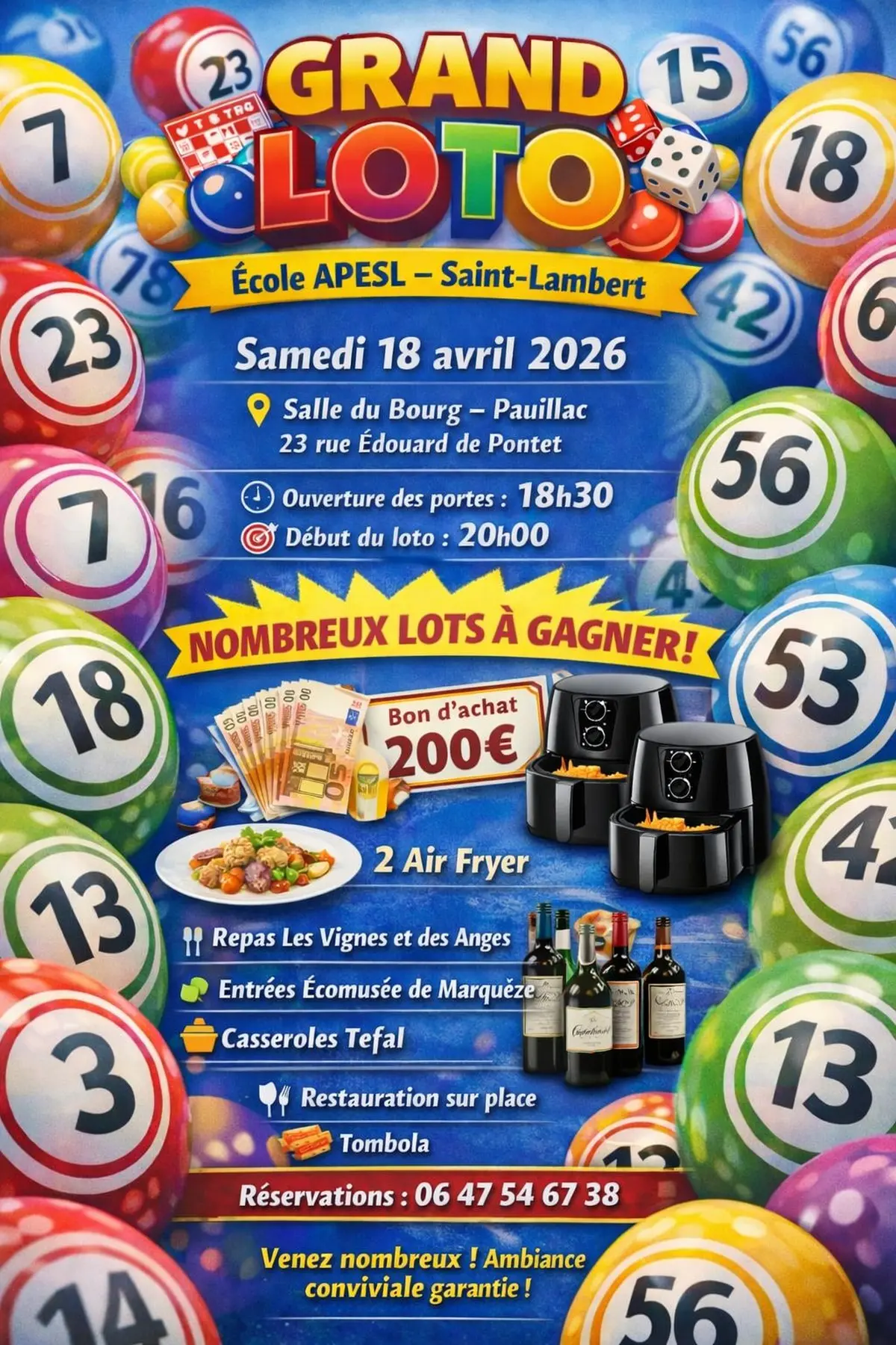 Loto de l'école St-Lambert