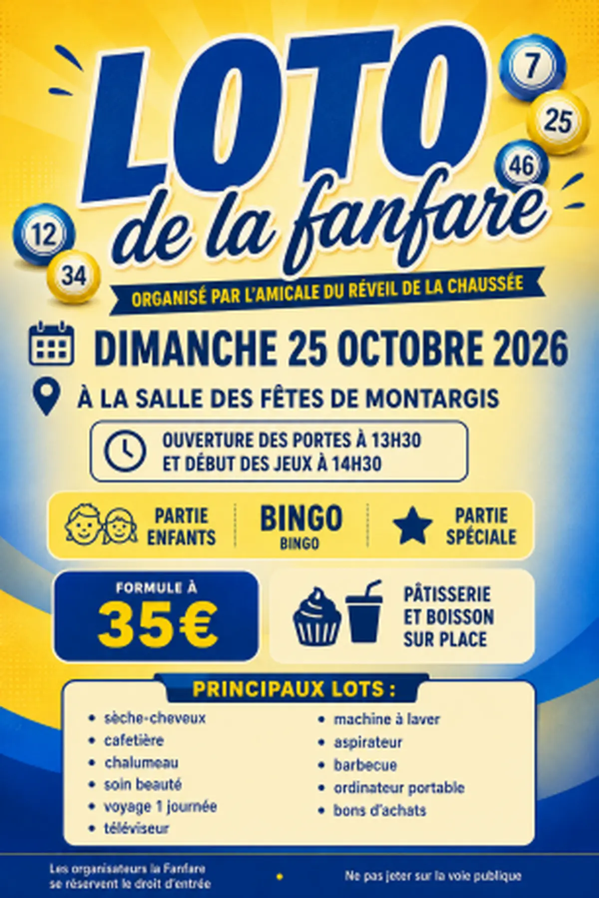 LOTO de la fanfare