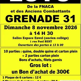 Loto De La Fnaca Et Anciens Combattants