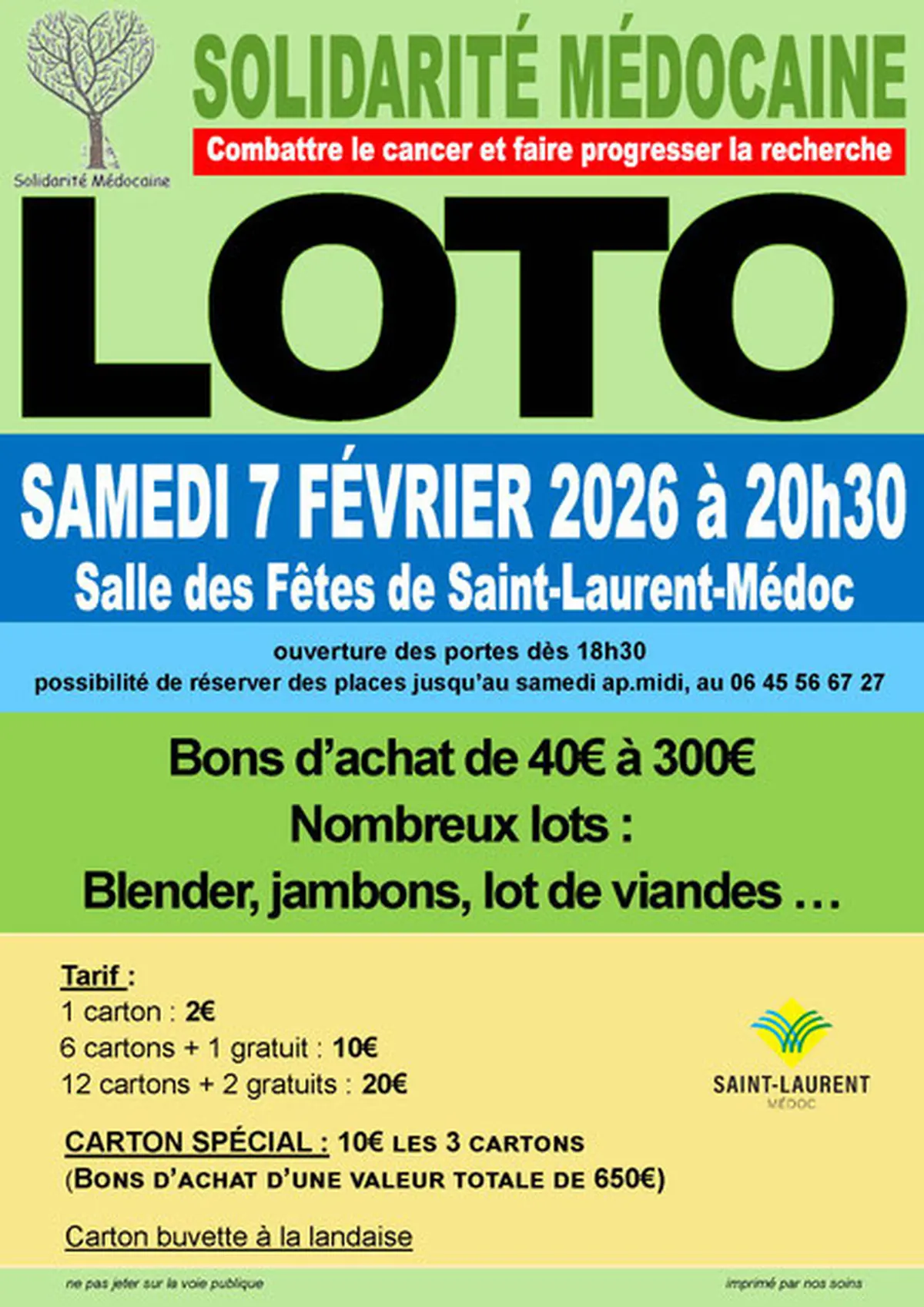 Loto de la Solidarité Médocaine