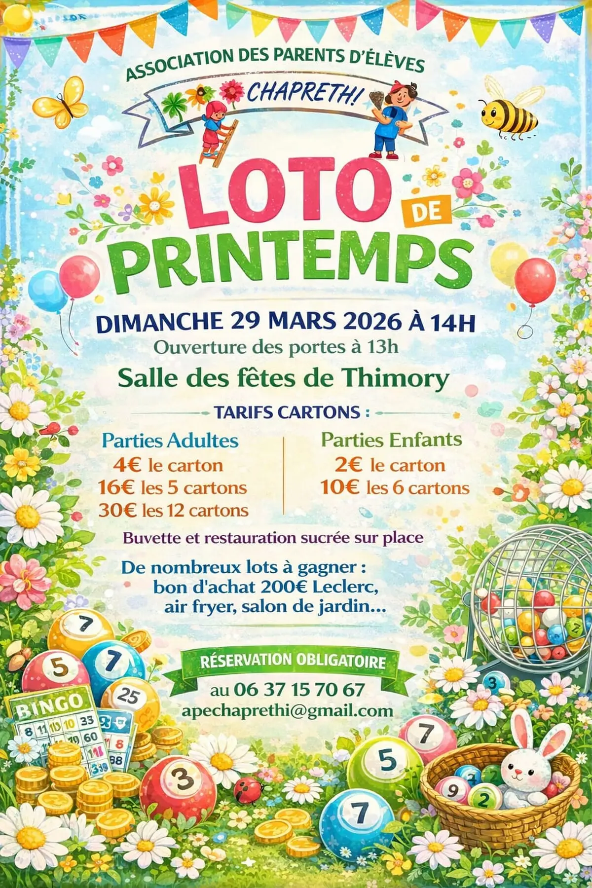 Loto de printemps
