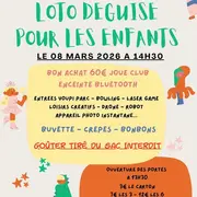 Loto déguisé pour les enfants à Cussac