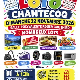 Loto des Amis de Chantecoq