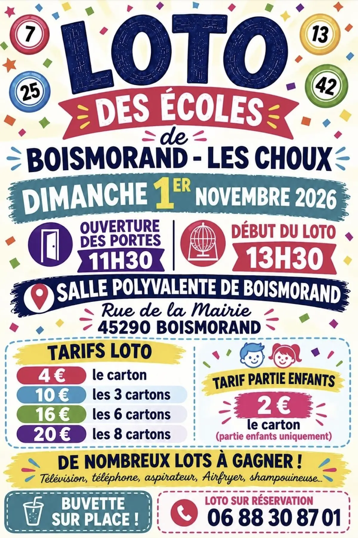 Loto des écoles
