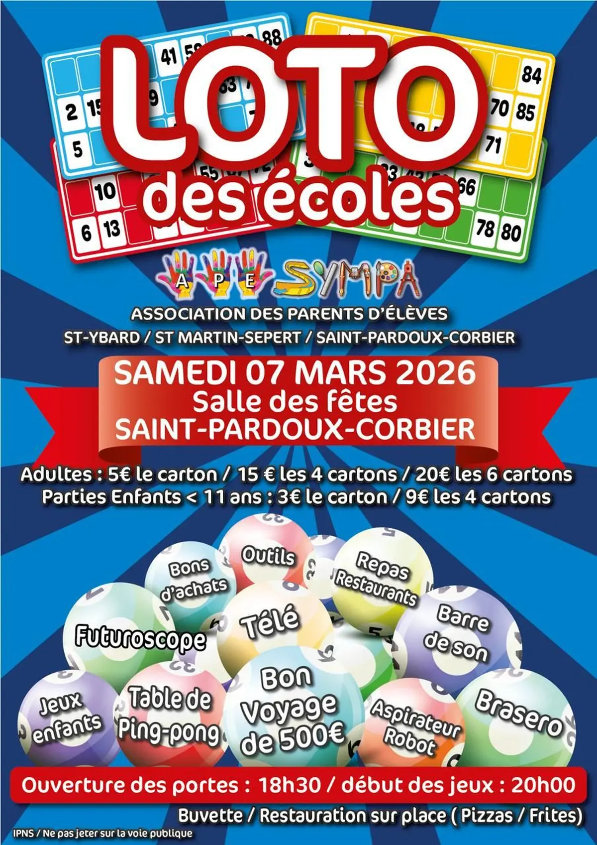 Loto des écoles