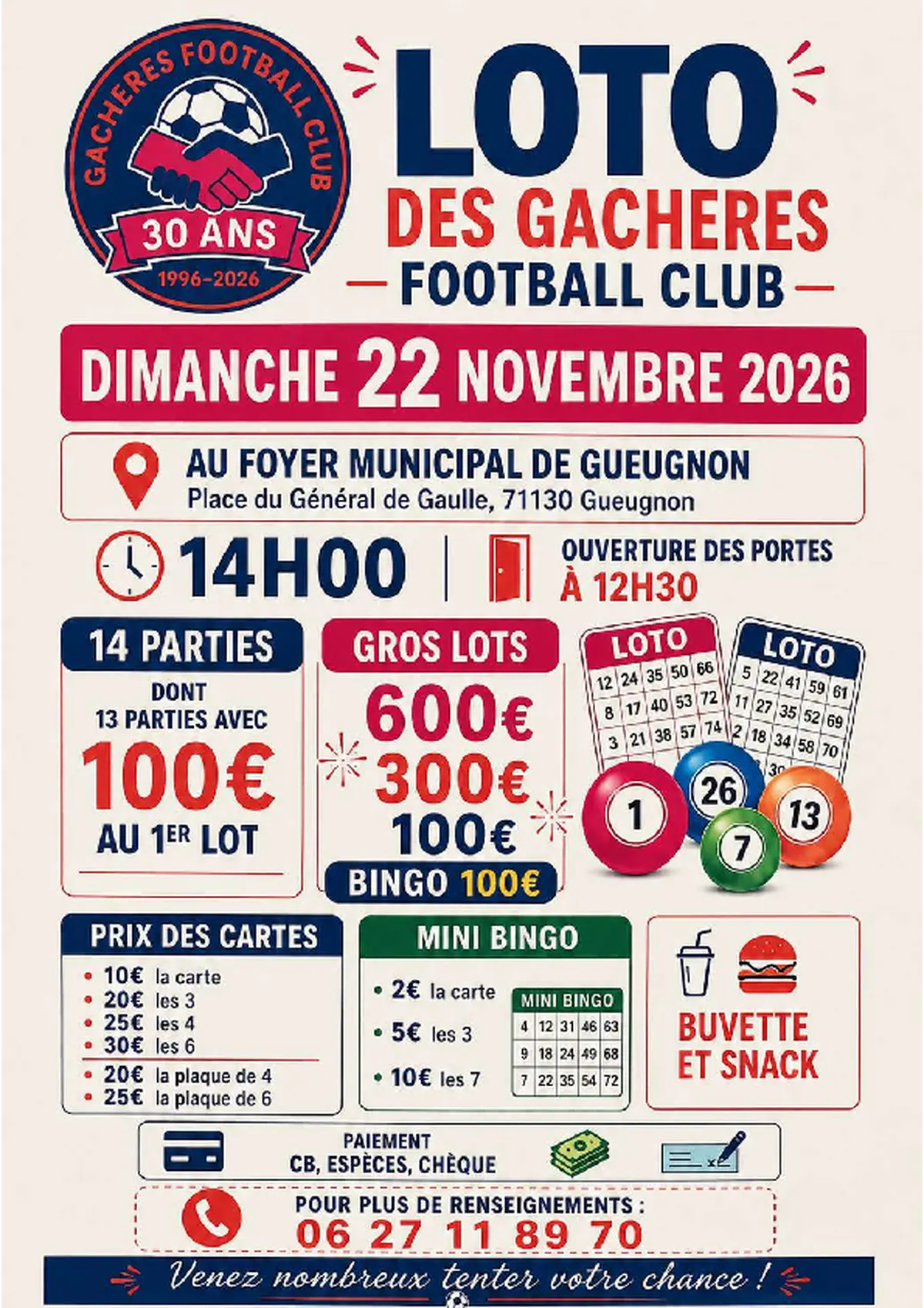Loto des gachères Football Club
