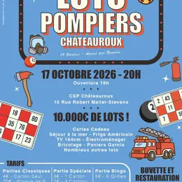 Loto des pompiers de Châteauroux