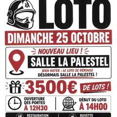Loto des sapeurs pompiers