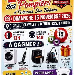 Loto des Sapeurs Pompiers d'Entrains-sur-Nohain