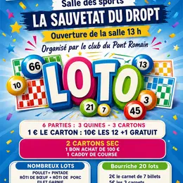 Loto du Club du Pont Romain