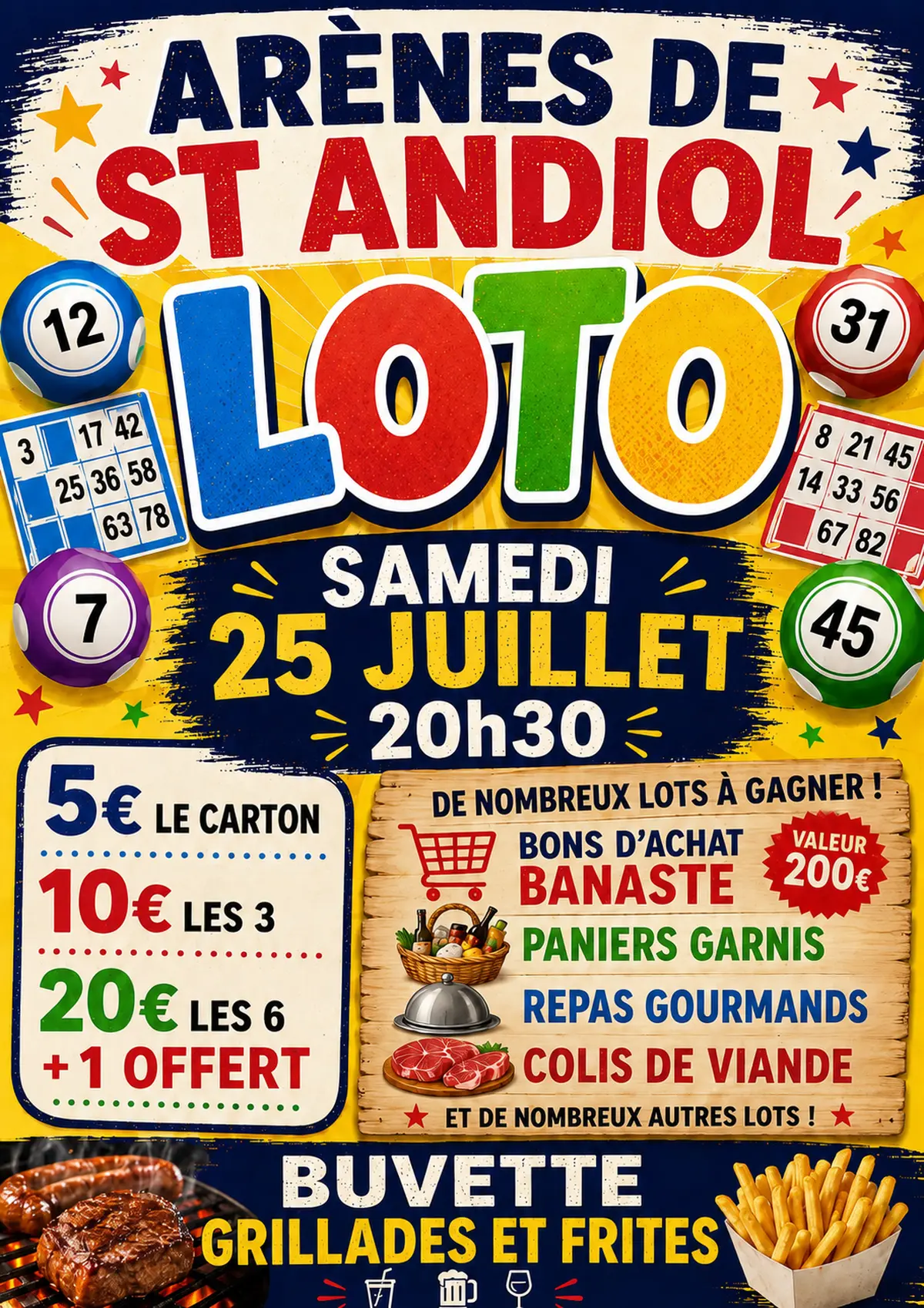 Loto du Club Taurin Lou Bouvaou