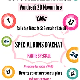 Loto du comité des fêtes