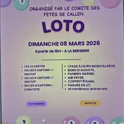 Loto du comité des fêtes de Callen