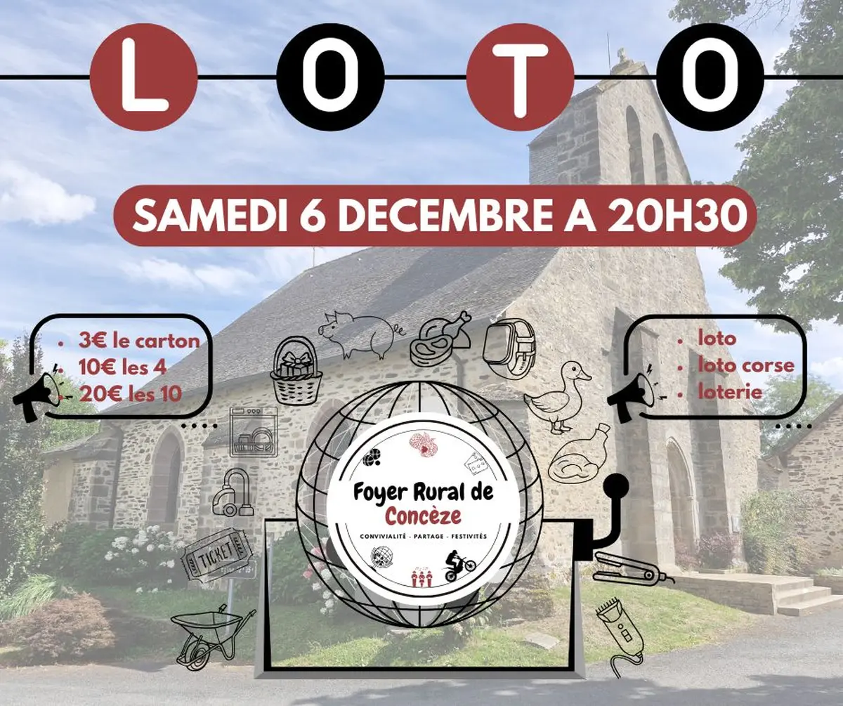Loto du Foyer Rural de Concèze