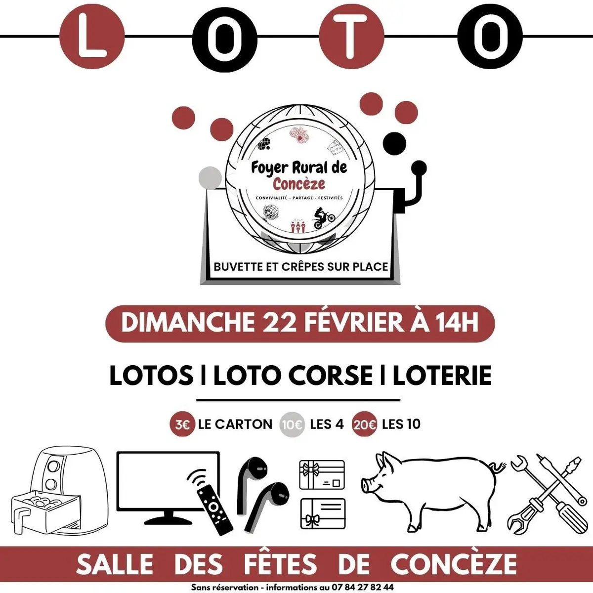 Loto du Foyer Rural de Concèze