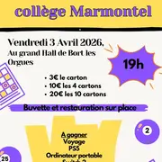 Loto du FSE Collège Marmontel