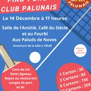 Loto du Ping-Pong Club Palunais