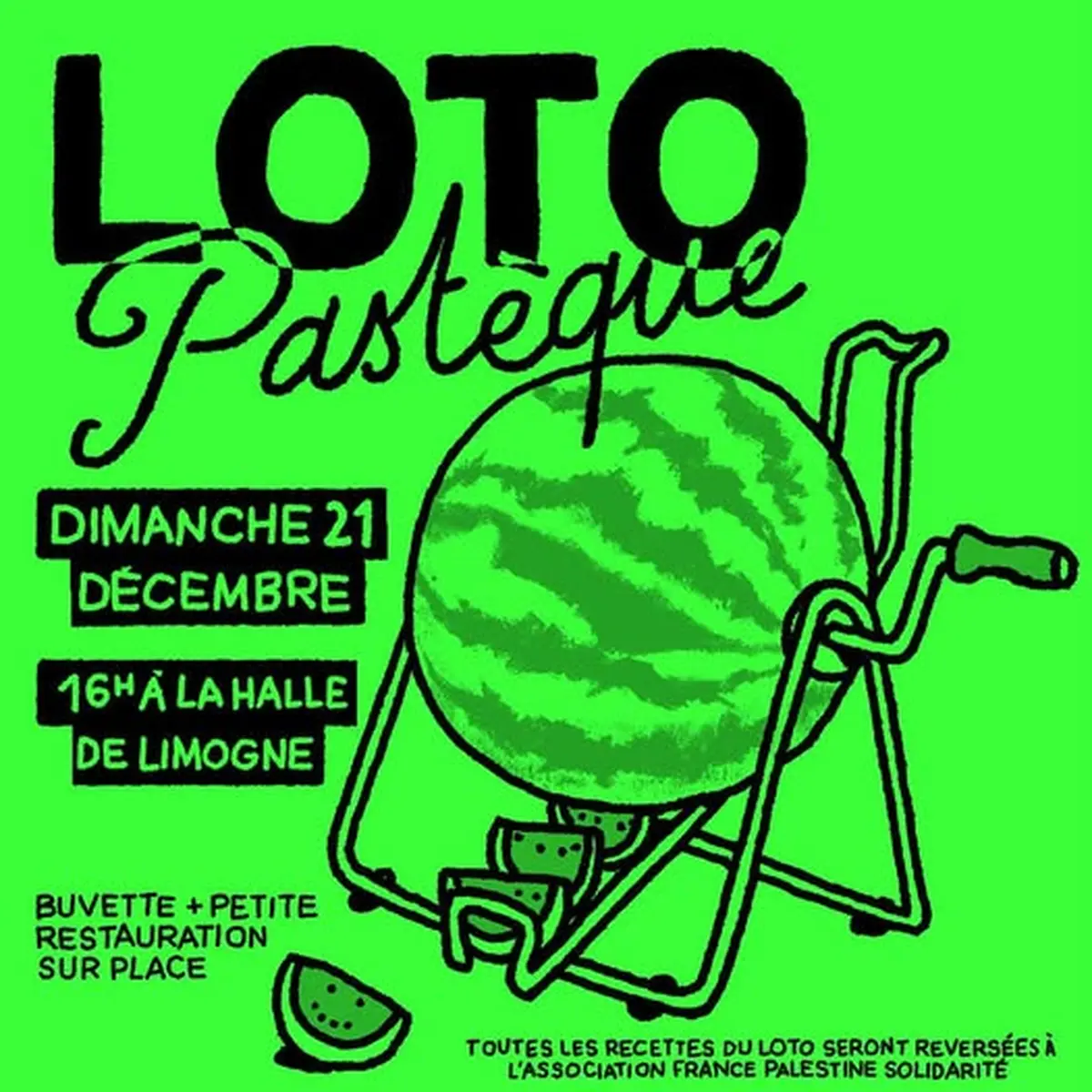 Loto en soutien au peuple palestinien