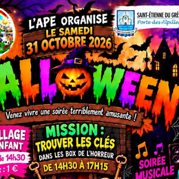 Loto Halloween APE St. Etienned du Grès