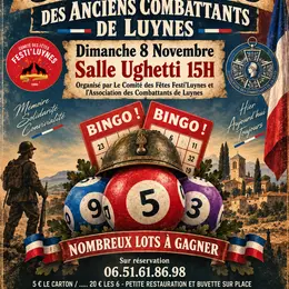 Loto interassociatif Festi'Luynes et Anciens Combattants de Luynes