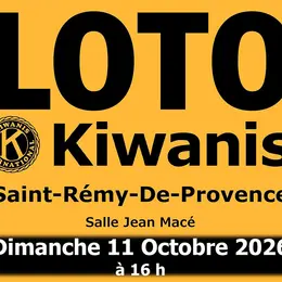 Loto Kiwanis à Saint-Rémy-de-Provence