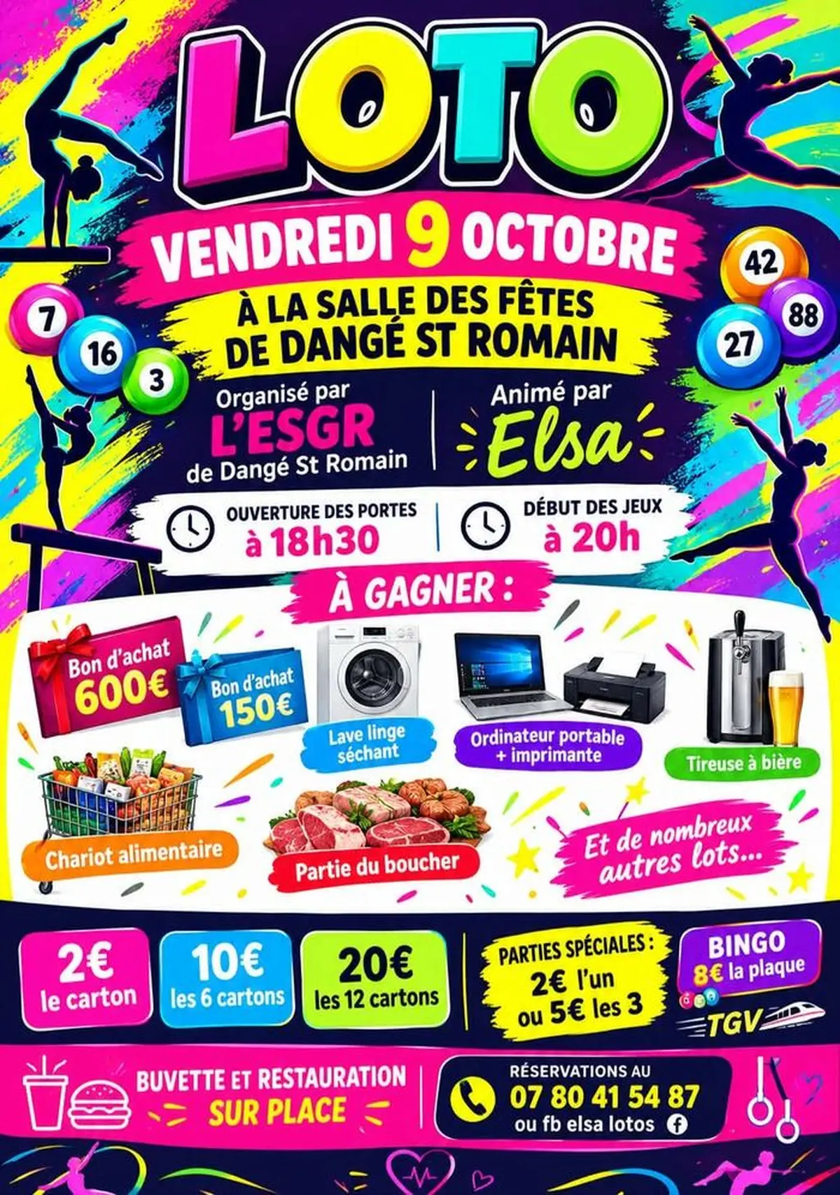 Loto Le 09/10 - Espoir Sportif Gymnastique
