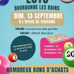 Loto organisé par Bourbonn'Éco.