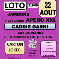 Loto par la Société de chasse de Caplong