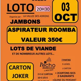 Loto par La Vallée des Adriens