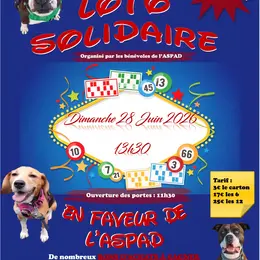 Loto solidaire de l'ASPAD